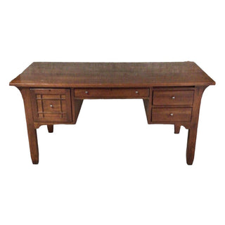 Solid Wood Arts and Craft Style Desk, Lexington