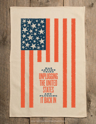 Unplugging the United States Kitchen Towel