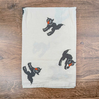 Happy Halloween Vintage Kitchen Towel