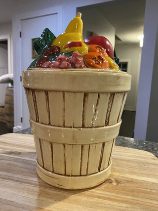 McCoy Fruit Basket Cookie Jar