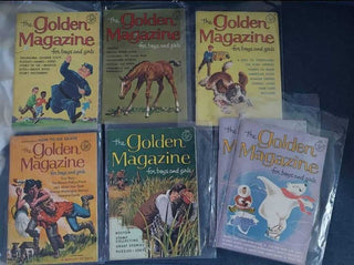 1960s "The Golden Magazine For Girls and boys" Bundle