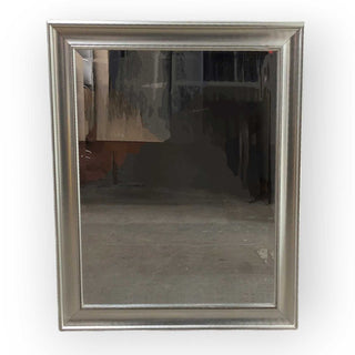 Contemporary Silver Frame Mirror