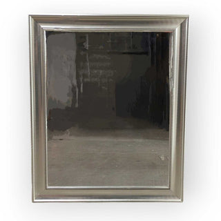 Contemporary Silver Frame Mirror