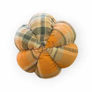 Plaid Fabric Pumpkin