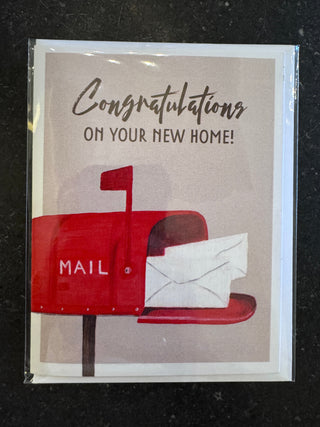 Congratulations on Your New Home Greeting Card