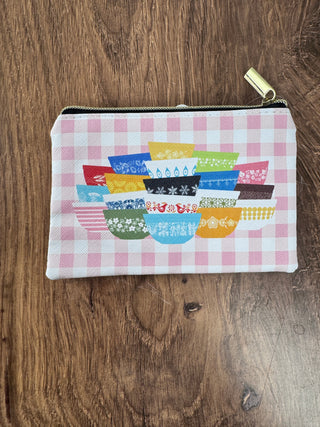 Vintage Mixing Bowl Essentials Purse | Vegan leather