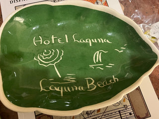 PKG VTG MCM Hotel Laguna CA Dish