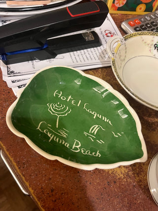 PKG VTG MCM Hotel Laguna CA Dish