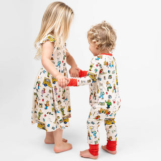 Arthur™ Back to School Short Sleeve Twirl Dress 2-3 T
