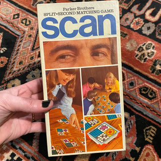 Vintage Scan Game COMPLETE Parker Brothers