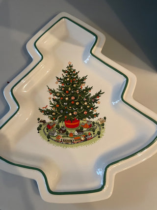 Christmas tree cookie tray