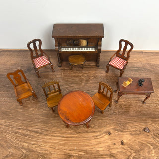 Greenleaf Willowcrest Dollhouse with Furniture 24wx19dx33h