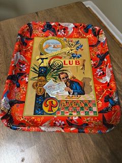 Vintage Italian Club Modrano Cigarette Tray