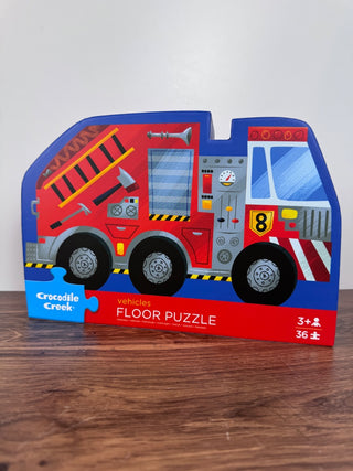 Vehicles 36 Piece Jigsaw Floor Puzzle for Kids