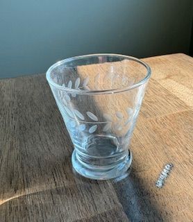 Anchor Hocking Gray Laurel Juice Glass