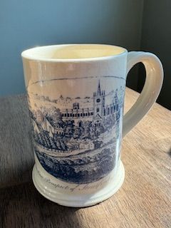 Vintage Dianthus English Mug