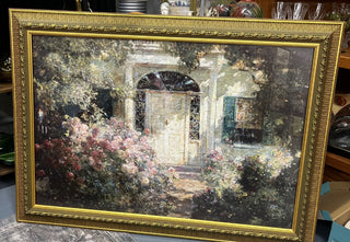 Doorway and Garden Abbott Fuller Graves Framed Art