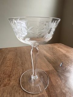 Vintage Crystal Coupe