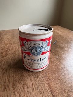 1970's Budweiser 8oz can