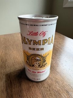 1970's Olympia Beer 7oz can