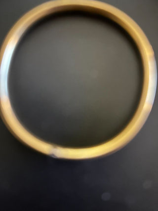 Baby Bangle Bracelet, Goldtone w/hinge