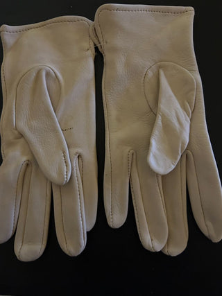 Formal Deerskin Gloves Ivory (pr)