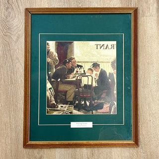 Framed Norman Rockwell "Saying Grace",  18Wx1Dx22H