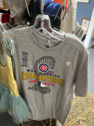 CS Chicago 2016 Champs Cubs Tee Youth Med.-New