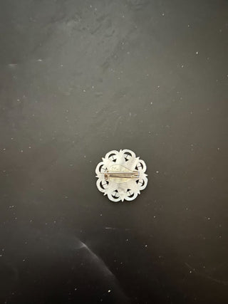 Brooch/Pin Snowflake 1.5" Dia.