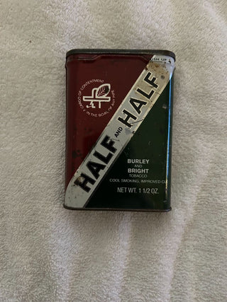 Vintage Half&Half Tobacco Tin
