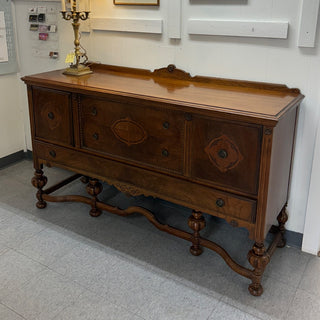 Beautiful Vintage Solid Wood Buffet 67Wx21Dx42H