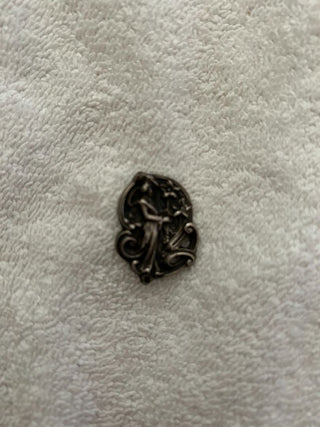 Tie Tac Sterling Silver Art Nouveau