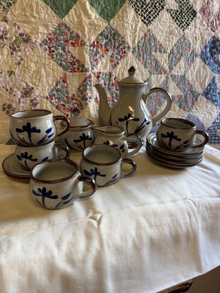 Vintage Japanese Style Stoneware set