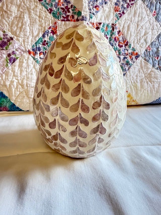 Mother of Pearl Egg