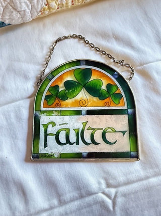 Irish Welcome Placque