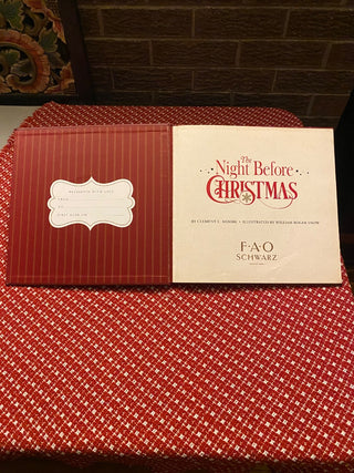 The Night Before Christmas Book-FAO Schwartz Special Edition