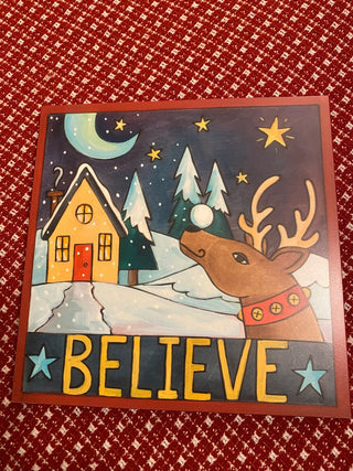 Up On The Rooftop Wall Plaque-Sincerely Sticks