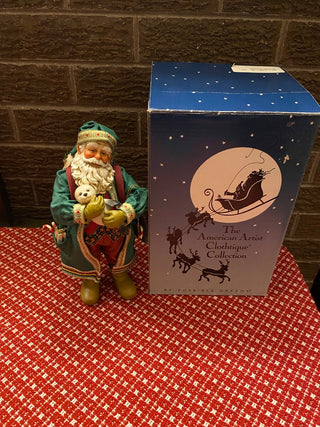 Collectible Santa Figurine-Nature's Love-by Possible Dreams-w\box