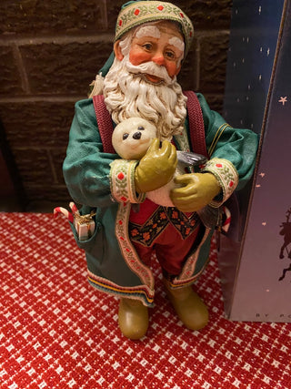 Collectible Santa Figurine-Nature's Love-by Possible Dreams-w\box