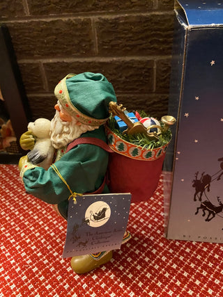 Collectible Santa Figurine-Nature's Love-by Possible Dreams-w\box