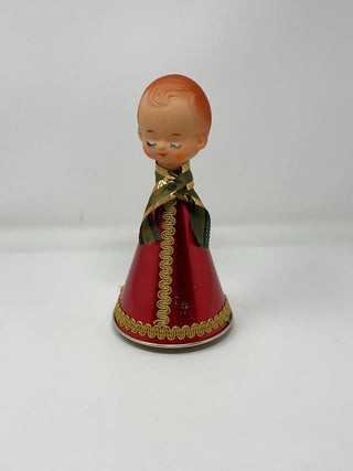 Vintage Christmas Music Playing Spinning Doll