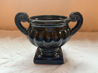 ceramic planter with handles