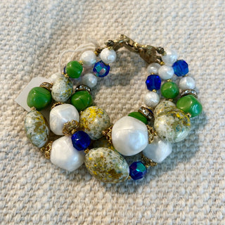 3 60s "Deauville" Bracelet Signed
