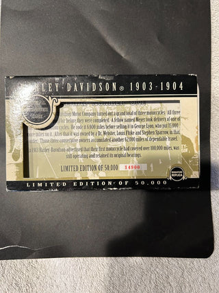 Harley Davidson Miniature Replica