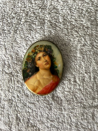 Vanity Tray Porcelain Hand Painted