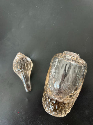 Pressed Glass Perfume Bottle