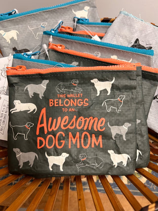 New Zipper Pouch-Awesome Dog Mom