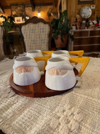 Santa Mugs (set of 4)