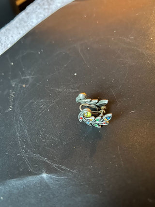 Screwback Earrings Rhinestone