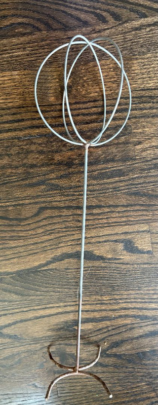 Wire Globe Topiary Form